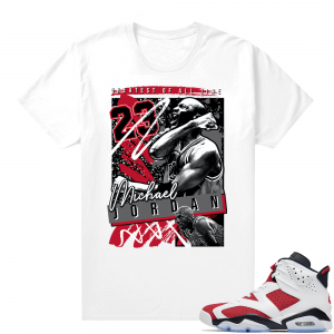 Carmine 6 shirts - White MJ 90s