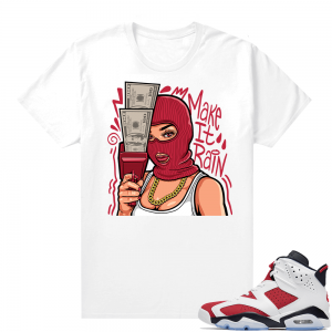 Carmine 6 shirts - White Make It Rain