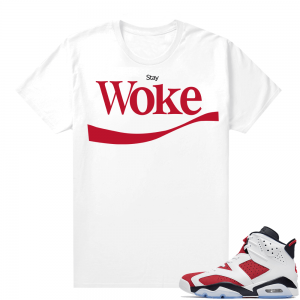 Carmine 6 shirts - White Stay Woke