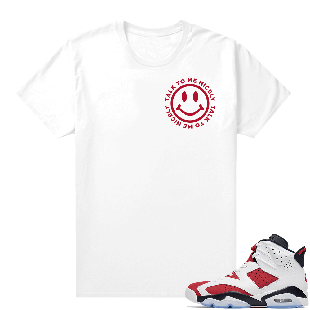 Carmine 6 shirts - White Talk to Me Nicely