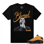 Match Air Jordan 13 Chutney | Blessed | Black T shirt