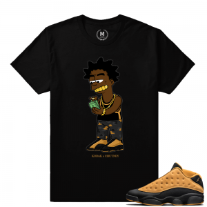 Match Air Jordan 13 Chutney | Kodak x Chutney | Black T shirt