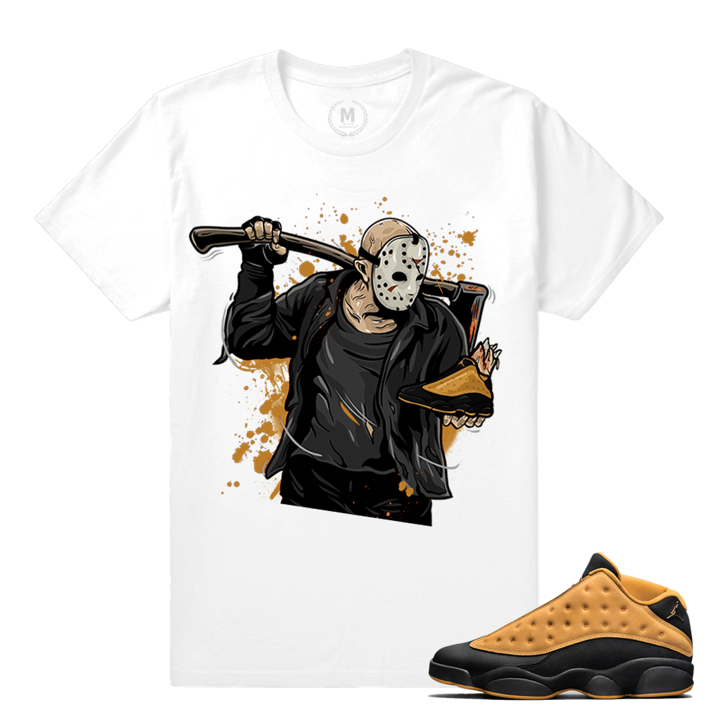 Match Air Jordan 13 Chutney | Jason x Chutney 13s | White T shirt