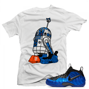 Match Hyper Cobalt Ben Gordon Foams | R2D2 | White T shirt