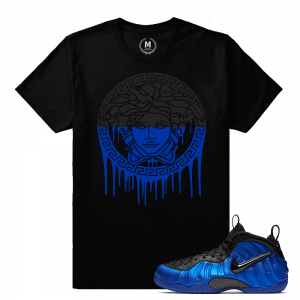 Match Hyper Cobalt Ben Gordon Foams | Two Tone Medusa Drip | Black T shirt