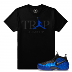 Match Hyper Cobalt Ben Gordon Foams | Trap Jumpin | Black T shirt