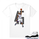 Concord 11 Jordan | Dunk 45 | White shirt