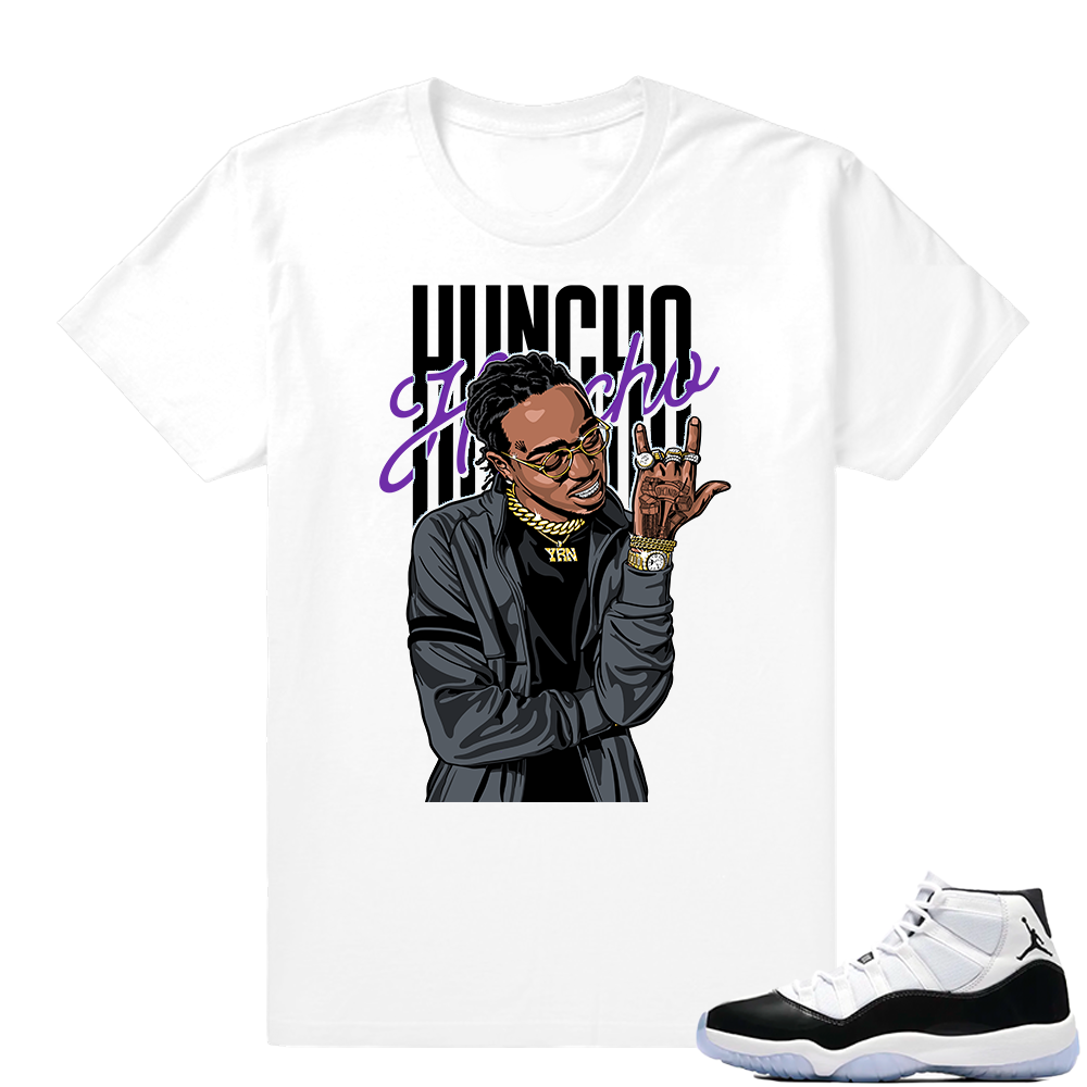 Concord 11 Jordan | Huncho Huncho | White shirt