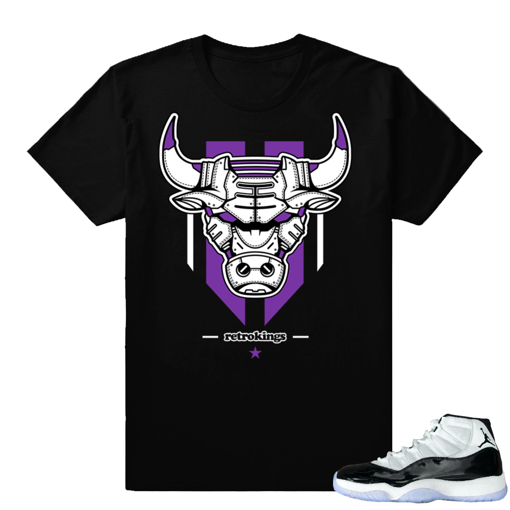 Concord 11 Jordan shirts | Concord Bull | Black shirt