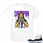 Concord 11 Jordan | Drippin 11s | White shirt