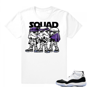 Concord 11 Jordan | Concord Squad | White shirt