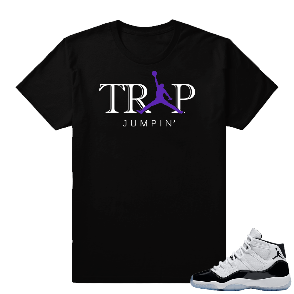 Concord 11 shirts | Trap Jumpin | Black shirt