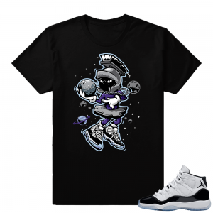 Concord 11s  | Martian x Concord 11 | Black shirt