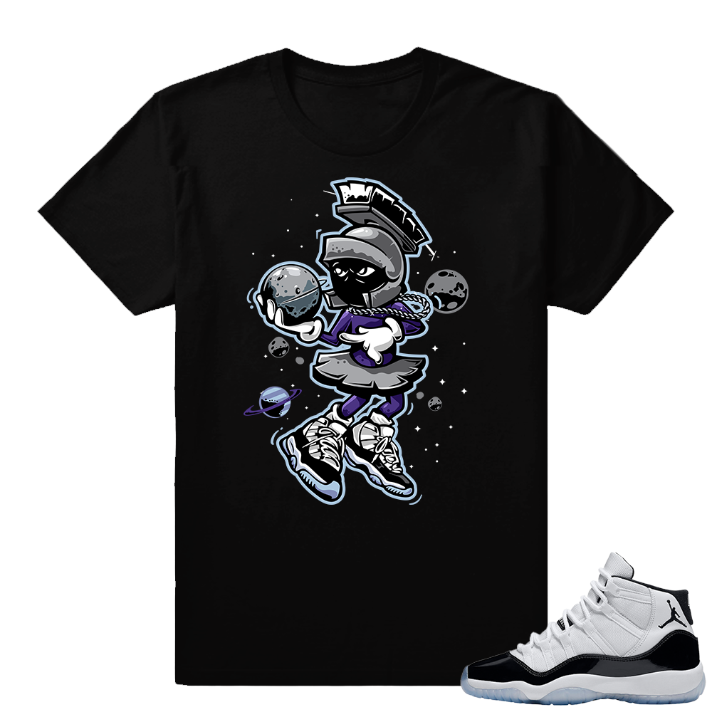 Concord 11s  | Martian x Concord 11 | Black shirt