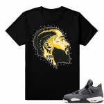 Jordan 4 Cool Grey | Prolific | Black Shirt