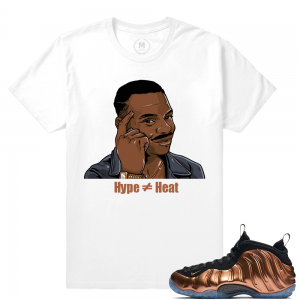 Match Copper Foams | Thinking Meme | White T shirt