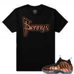 Match Copper Foams | Pennys | Black T shirt