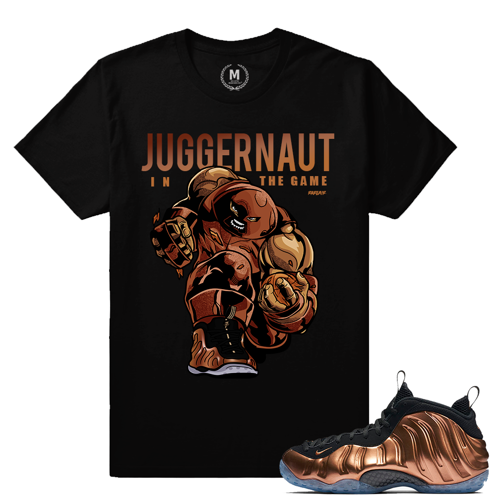 Match Copper Foams | Juggernaut | Black T shirt