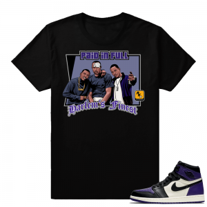 Court Purple 1 | Paid In Full GTA edition | Black shirt