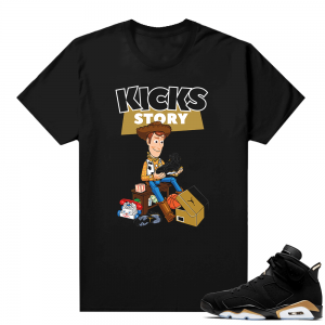 DMP 6s Sneaker shirt - Black - Kicks Story