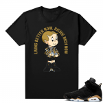 DMP 6s Sneaker shirt - Black - Notorious Richie Rich