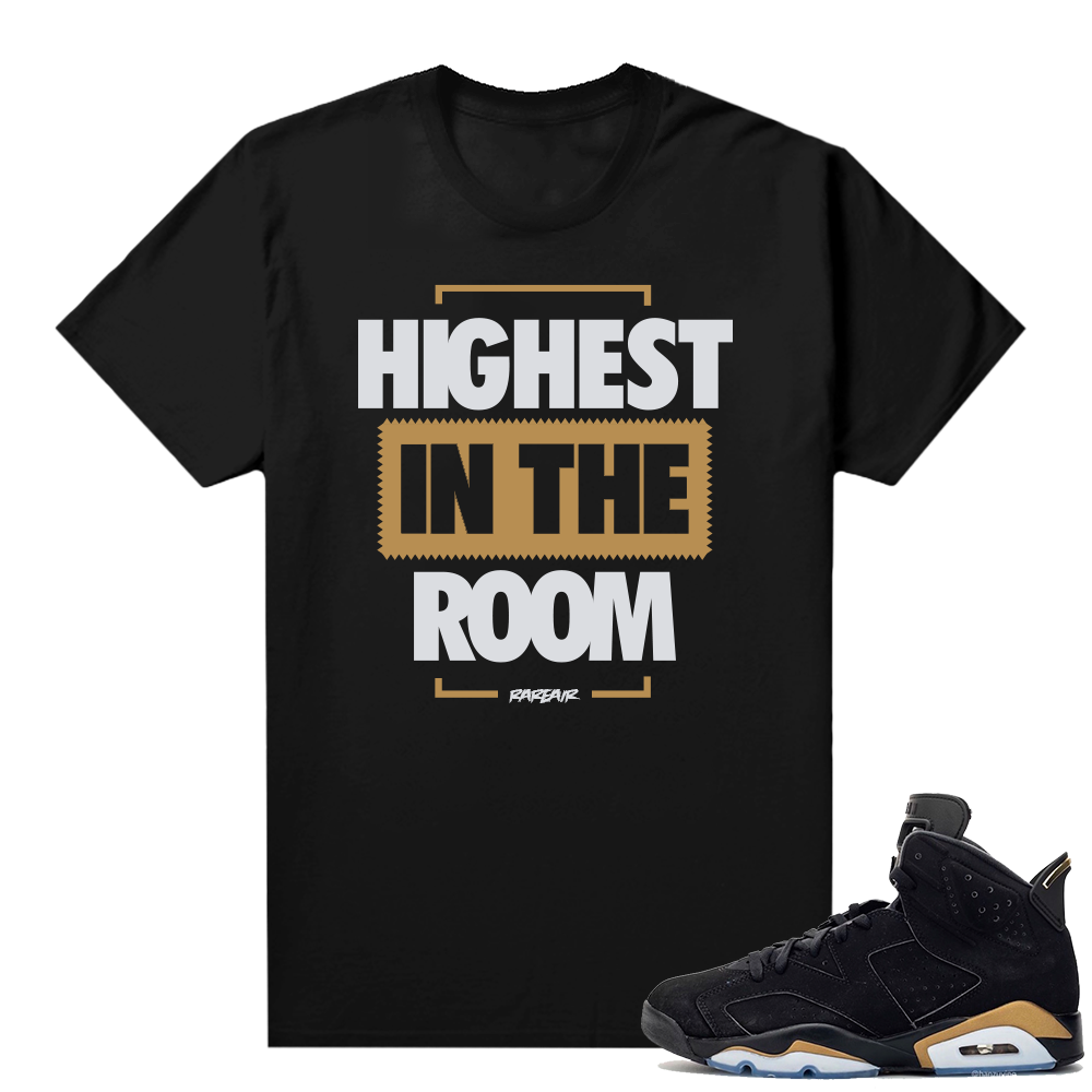 DMP 6s shirt black - Highest