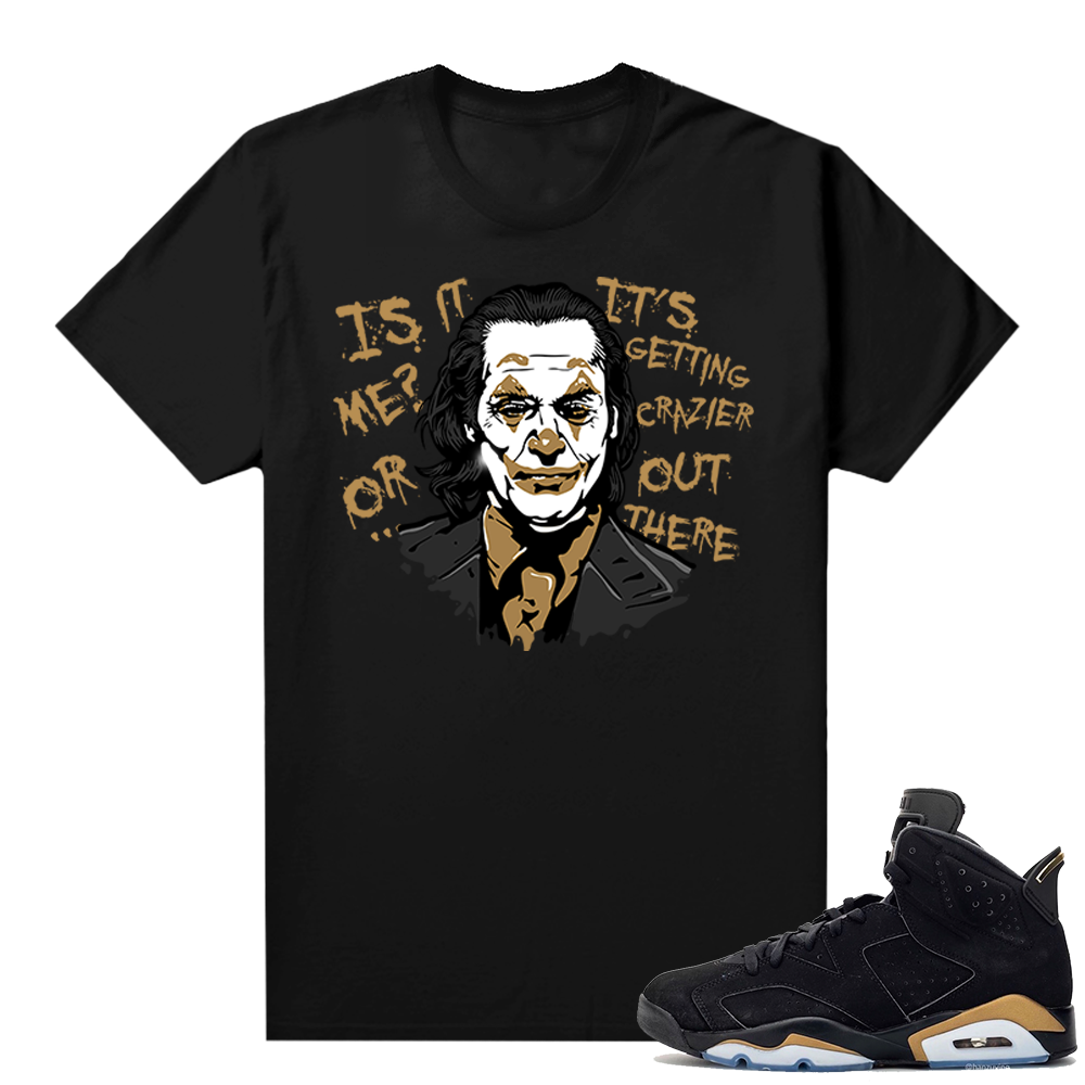 DMP 6s shirt black - Joker