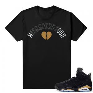 DMP 6s shirt black - Misunderstood