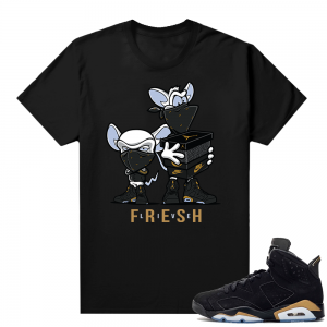 DMP 6s shirt black - Sneaker Heist