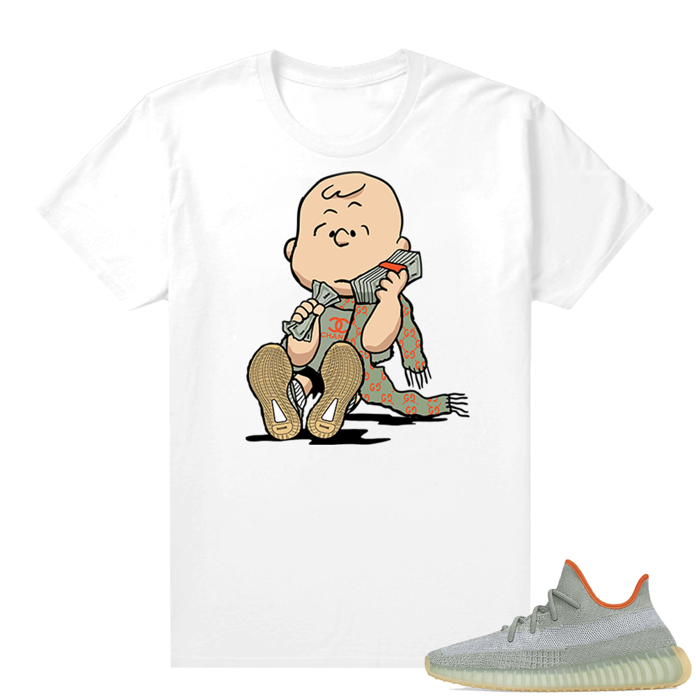 Desert Sage 350 Yeezy shirts - White - Designer Charlie