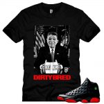 Dirty Bred 13s matching Sneaker Tees |Dirty Breds shirt Black