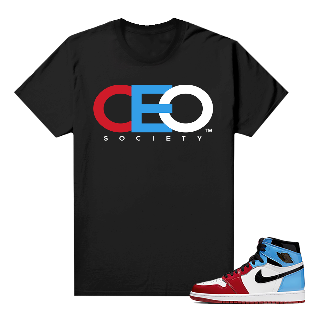 Fearless Jordan 1 shirt Black - CEO Society