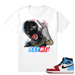 Fearless Jordan 1 shirt White - Pay Me