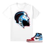 Fearless Jordan 1 shirt White - Prolific