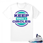 Fresh Prince 5 shirt | Keep Small Circles | White shirt