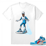 Frozone Off white Jordan 1 shirt  White Tee