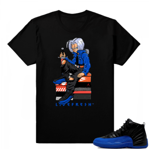 Game Royal 12s | Sneakerhead Trunks | Black shirt