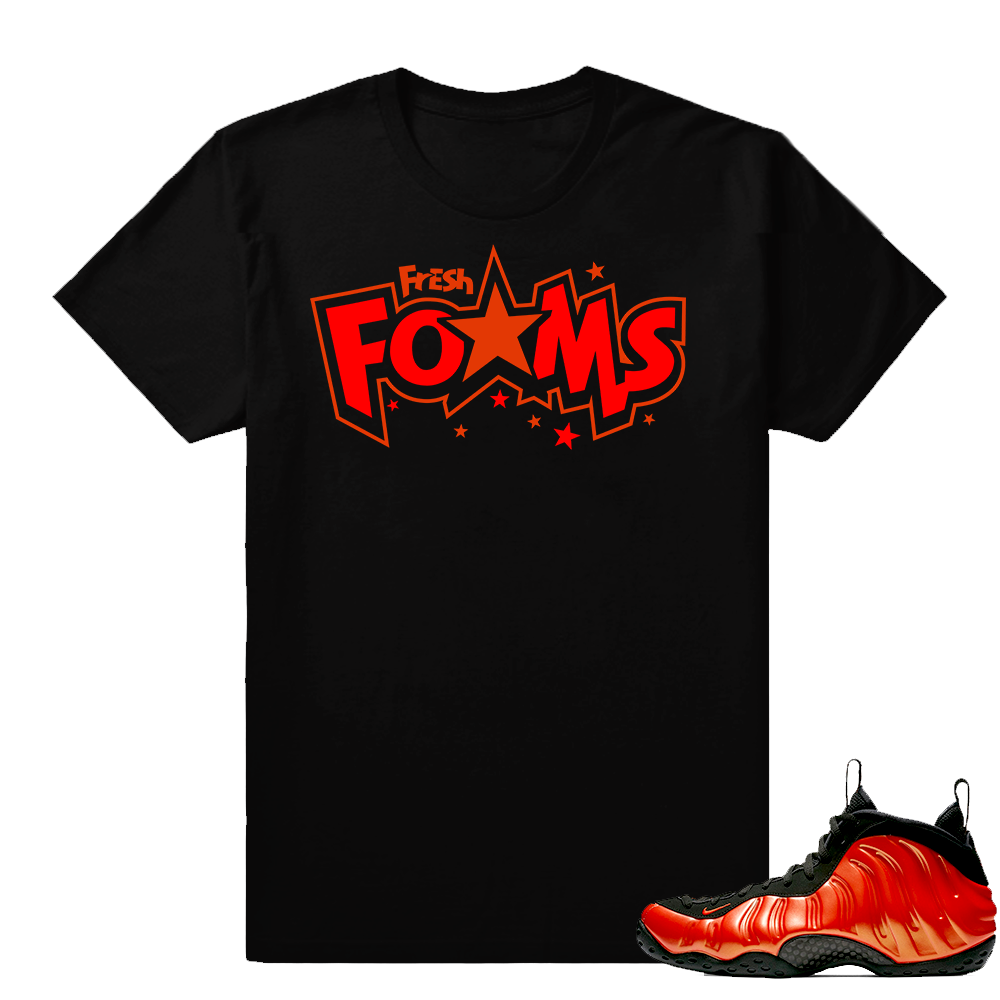 Habanero Foams Fresh Foams T-shirt | Black shirt