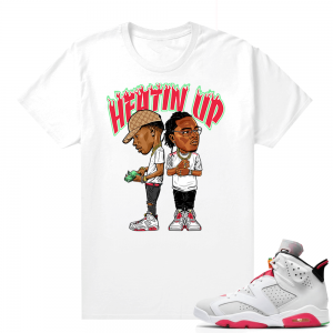 Hare 6s shirt - White - Heatin Up