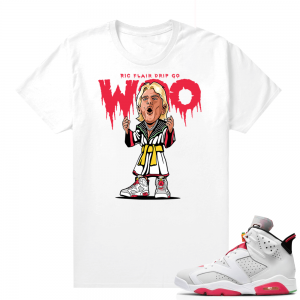 Hare 6s shirt - White - Ric Flair Drip