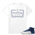 Indigo Jordan match shirts - White - Hennything