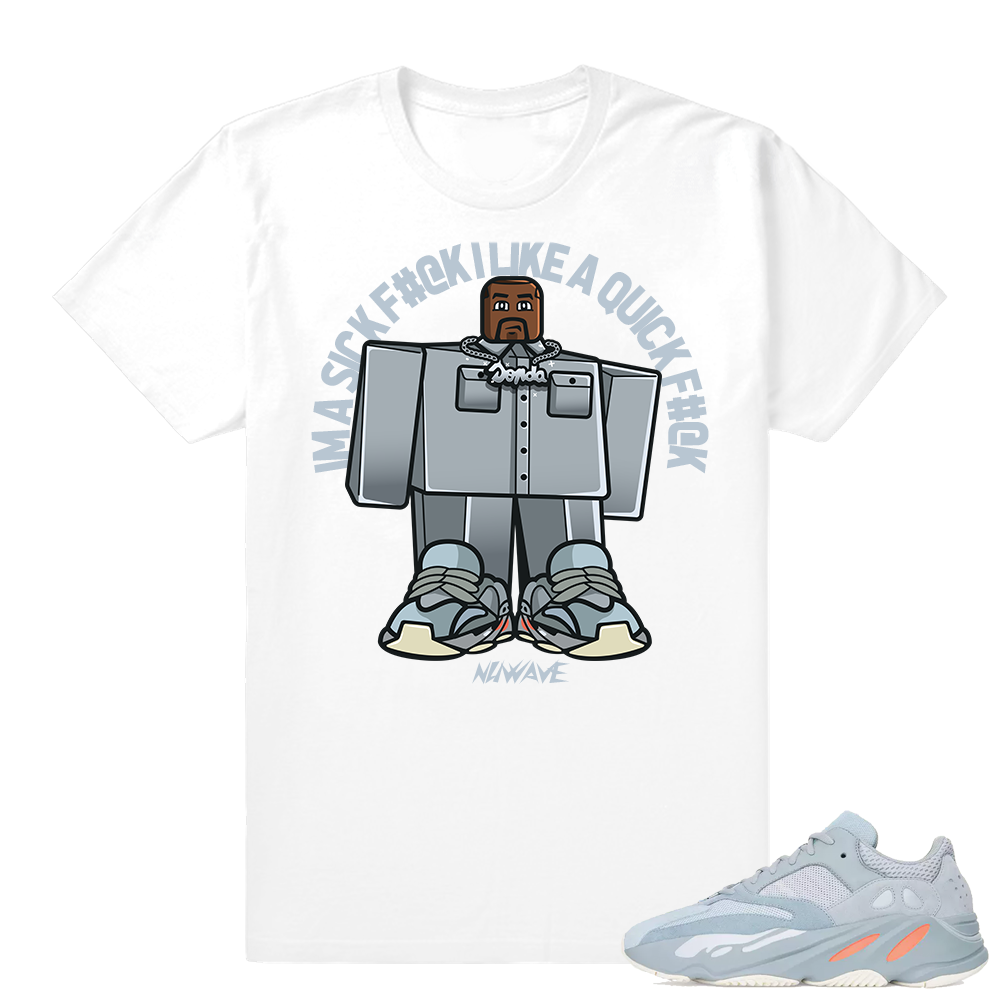 Inertia Yeezy 700 | Roblox Ye | White shirt