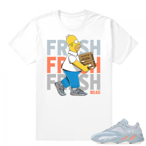 Inertia Yeezy 700 | Fresh Homer | White shirt