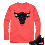 Infrared 6s Black | Rare Air Bull | Infrared Long Sleeve shirt