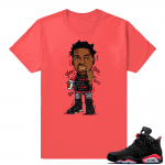 Infrared 6s Black | Kodak Black Glee | Infrared shirt