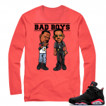 Infrared 6s Black | Bad Boys | Infrared Long Sleeve shirt