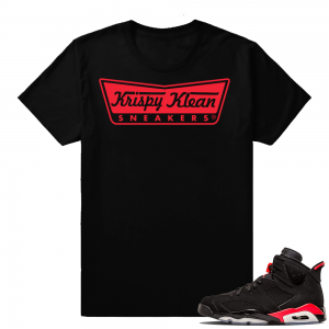 Infrared 6s | Krispy Klean Sneakers | Black shirt