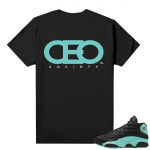 Island Green 13s shirt black - CEO Society