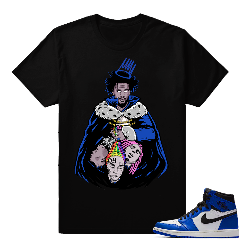 J Cole Shirt New Album KOD  Game Royal 1  Black tee