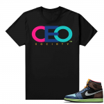 Jordan 1 Biohack sneaker tees shirts - Black - CEO Society